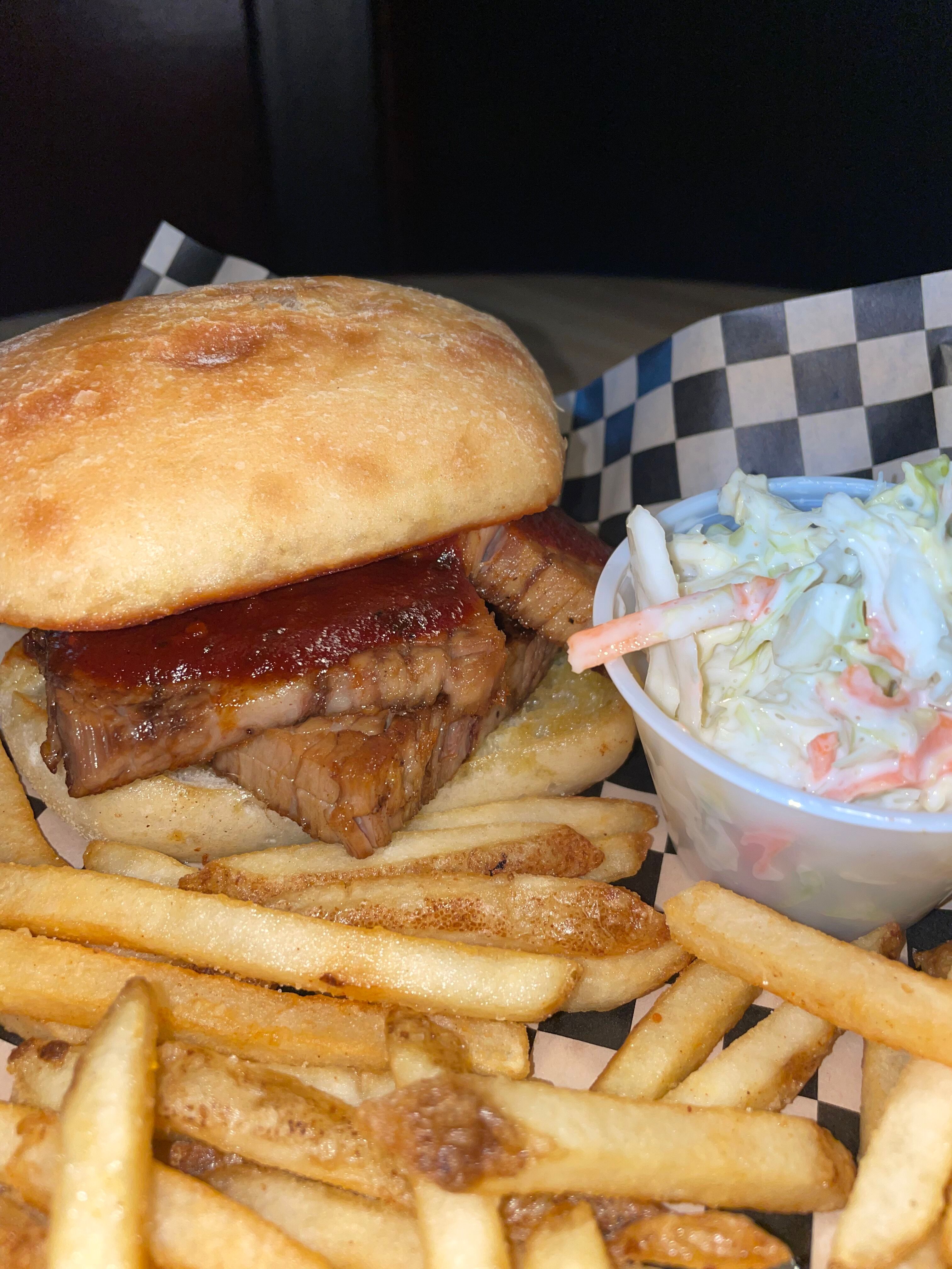 BBQ Brisket Sandwich