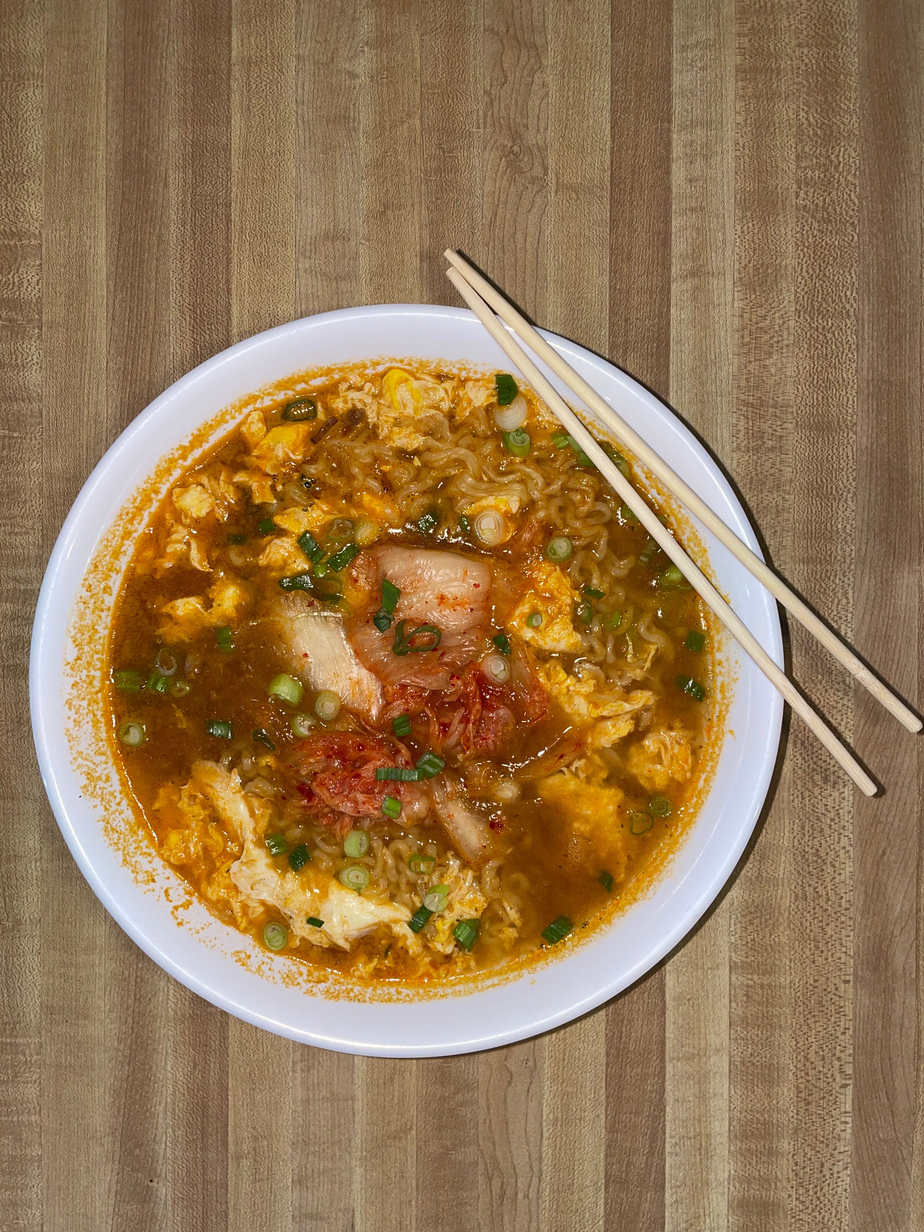 Kimchi Ramen with Pork