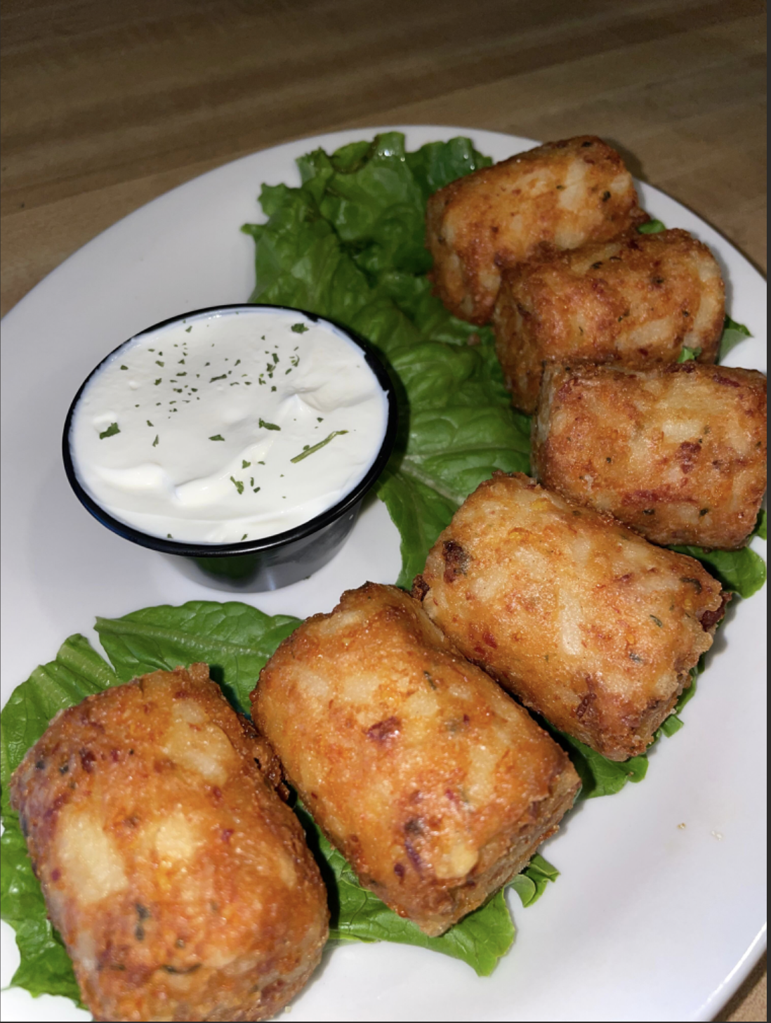 Jumbo Stuffed Tater Tots